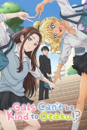 Gals Can't Be Kind to Otaku!? Poster